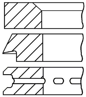 Wilmink Group WG1187736 Piston Ring Kit WG1187736