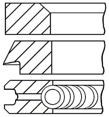 Wilmink Group WG1187089 Piston Ring Kit WG1187089