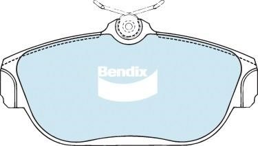 Bendix USA DB1198 GCT Brake Pad Set, disc brake DB1198GCT