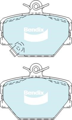 Bendix USA DB2030 EURO+ Brake Pad Set, disc brake DB2030EURO