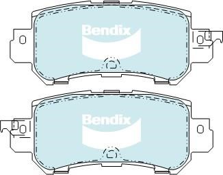 Bendix USA DB2227 HD Brake Pad Set, disc brake DB2227HD