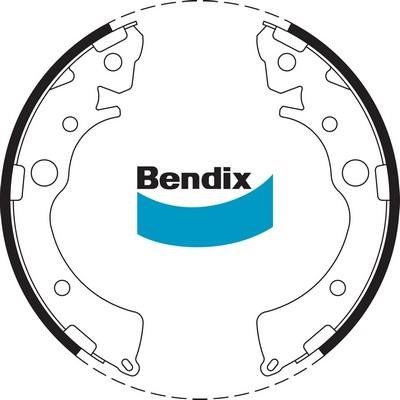 Bendix USA BS1692 Brake shoe set BS1692
