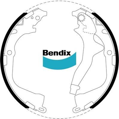 Bendix USA BS5059 Brake shoe set BS5059
