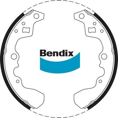 Bendix USA BS1616 Brake shoe set BS1616