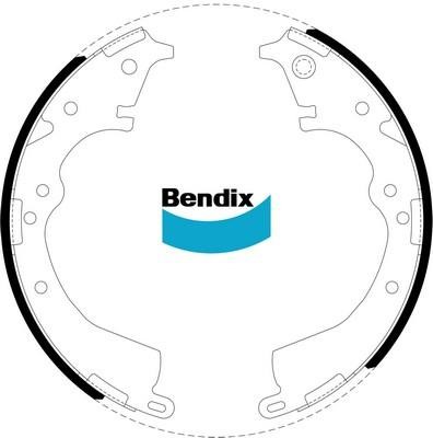 Bendix USA BS1768 Brake shoe set BS1768
