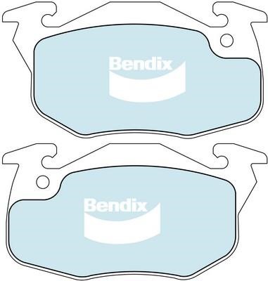 Bendix USA DB1182 GCT Brake Pad Set, disc brake DB1182GCT