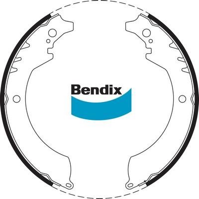 Bendix USA BS1607 Brake shoe set BS1607