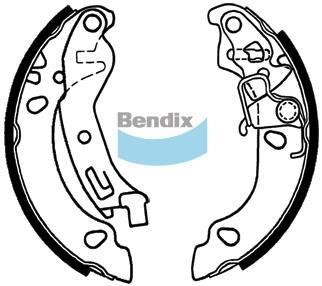 Bendix USA BS1798 Brake shoe set BS1798