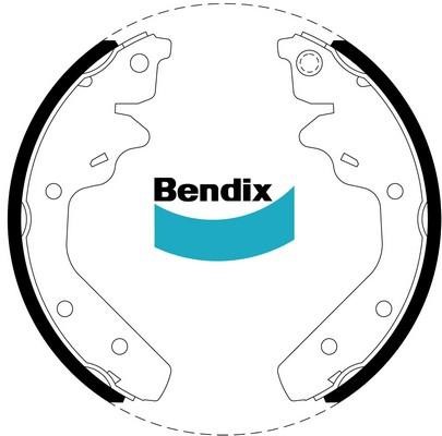 Bendix USA BS1789 Brake shoe set BS1789