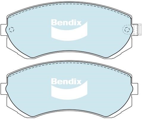 Bendix USA DB1148 HD Brake Pad Set, disc brake DB1148HD