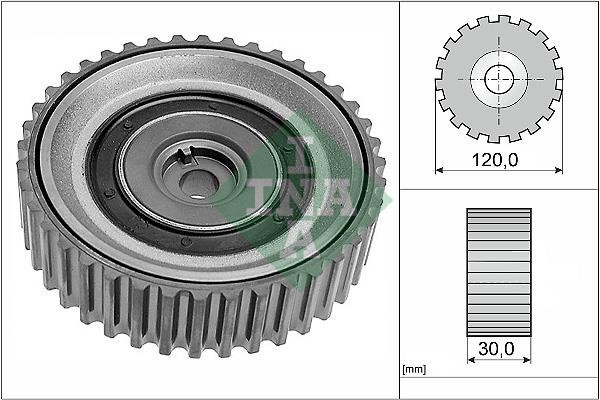 Wilmink Group WG1252986 Tensioner pulley, timing belt WG1252986