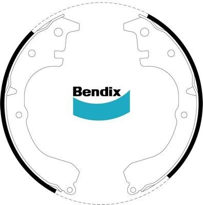 Bendix USA BS1189 Brake shoe set BS1189