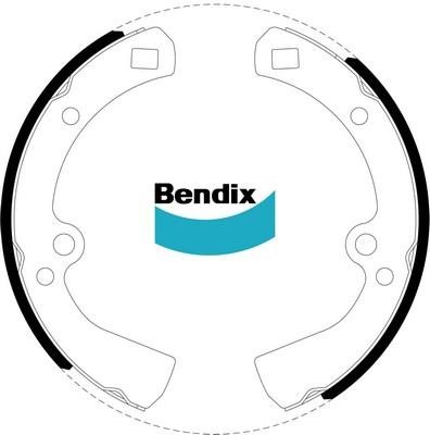 Bendix USA BS1043 Brake shoe set BS1043