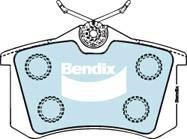 Bendix USA DB1449 EURO+ Brake Pad Set, disc brake DB1449EURO