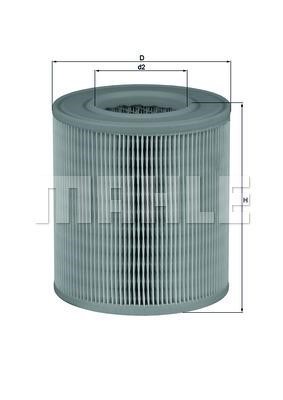 Wilmink Group WG1215865 Air filter WG1215865