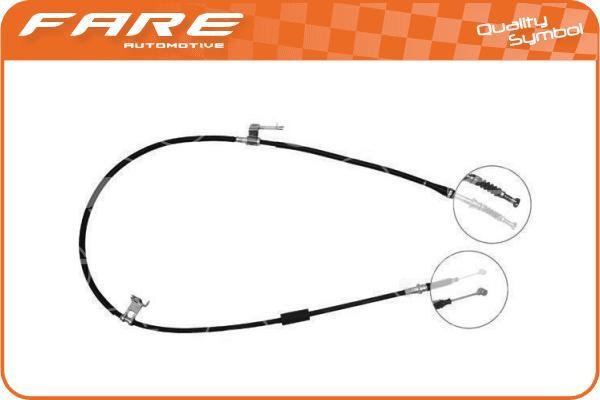 Fare 18474 Cable Pull, parking brake 18474