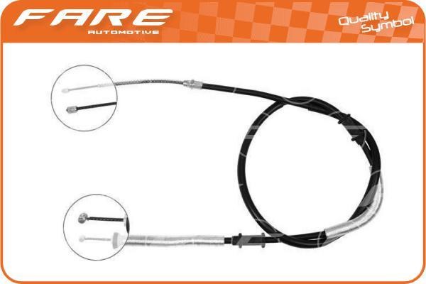 Fare 17533 Cable Pull, parking brake 17533