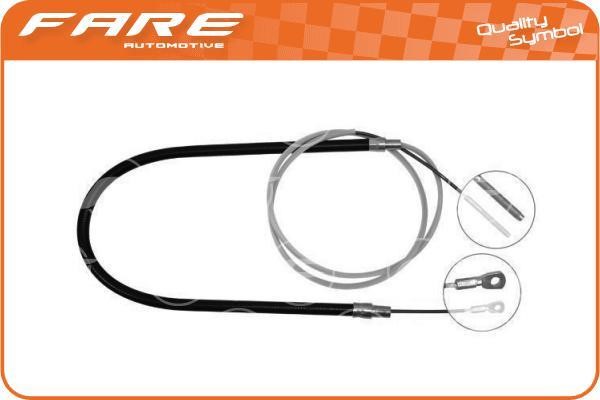 Fare 17772 Cable Pull, parking brake 17772