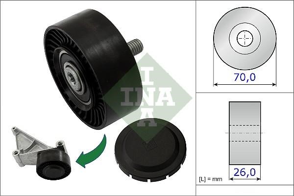 Wilmink Group WG1253145 V-ribbed belt tensioner (drive) roller WG1253145