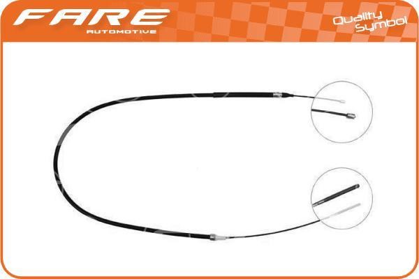 Fare 19242 Cable Pull, parking brake 19242