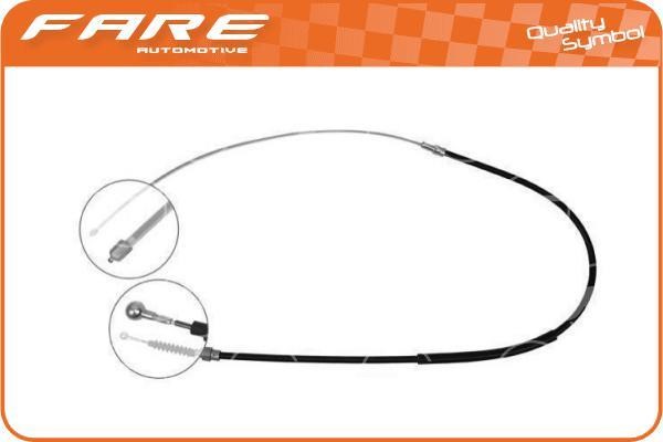 Fare 19274 Cable Pull, parking brake 19274