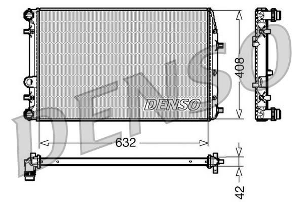 Wilmink Group WG1919473 Radiator, engine cooling WG1919473