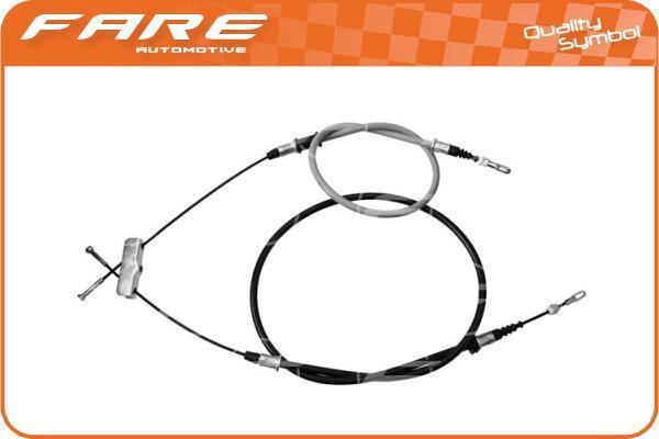 Fare 18625 Cable Pull, parking brake 18625