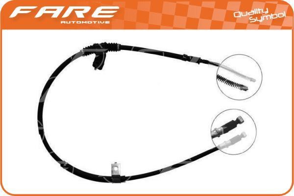 Fare 18515 Cable Pull, parking brake 18515