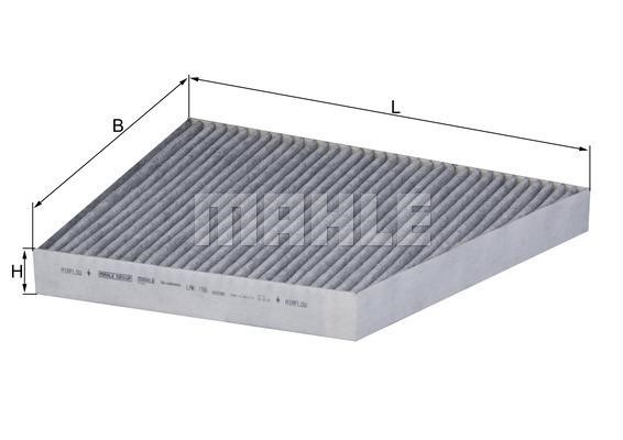 Wilmink Group WG1215582 Activated Carbon Cabin Filter WG1215582