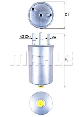 Wilmink Group WG1215037 Fuel filter WG1215037