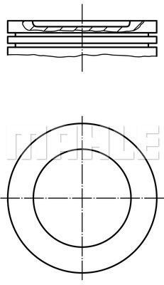 Wilmink Group WG1104508 Piston WG1104508