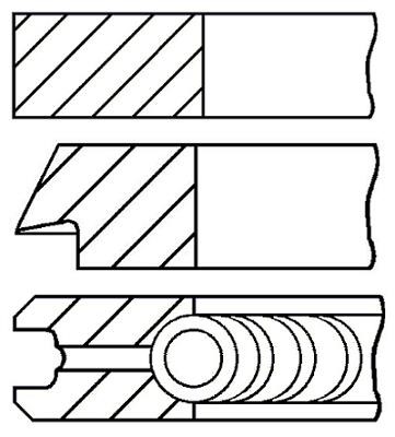 Wilmink Group WG1187920 Piston Ring Kit WG1187920