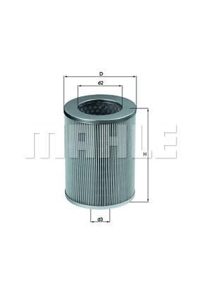 Wilmink Group WG1216376 Air filter WG1216376