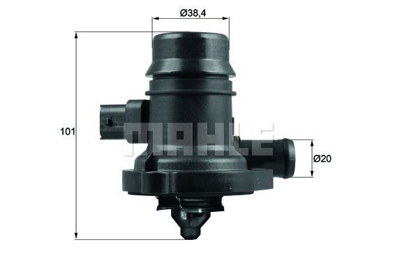 Wilmink Group WG2177985 Thermostat, coolant WG2177985