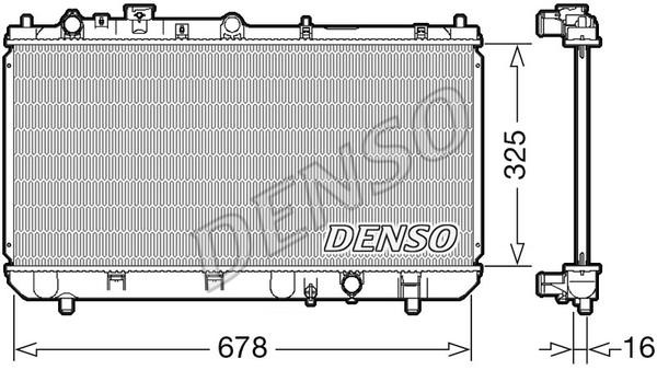 Wilmink Group WG1919666 Radiator, engine cooling WG1919666