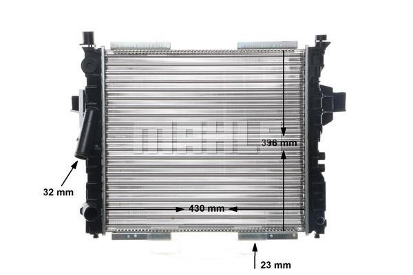 Radiator, engine cooling Wilmink Group WG2182686