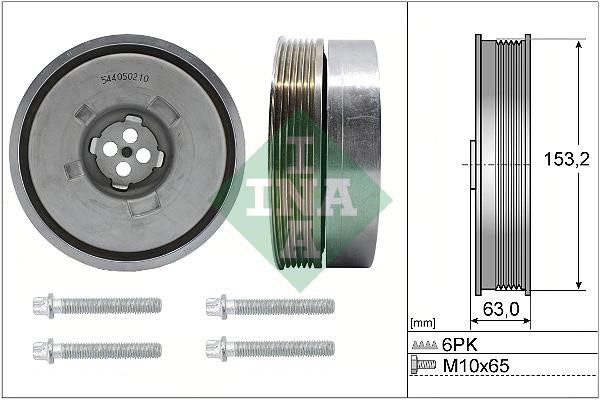 Wilmink Group WG2101400 Belt Pulley Set, crankshaft WG2101400