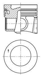 Wilmink Group WG1967293 Piston WG1967293