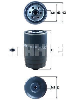 Wilmink Group WG1916586 Fuel filter WG1916586