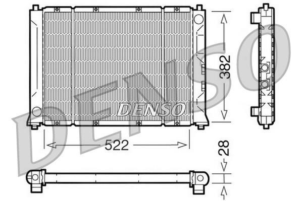 Wilmink Group WG1919447 Radiator, engine cooling WG1919447