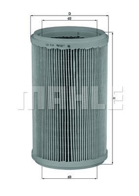 Wilmink Group WG1216901 Air filter WG1216901
