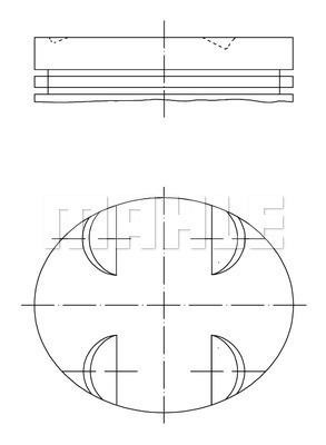 Wilmink Group WG1213510 Piston WG1213510