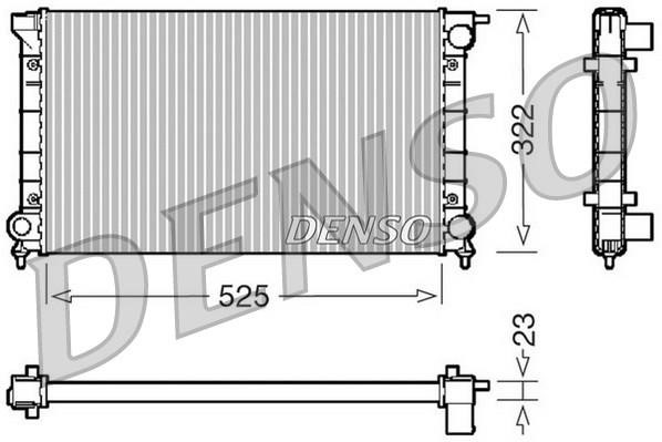 Wilmink Group WG1919494 Radiator, engine cooling WG1919494