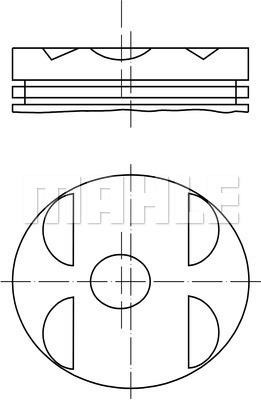 Wilmink Group WG1200185 Piston WG1200185