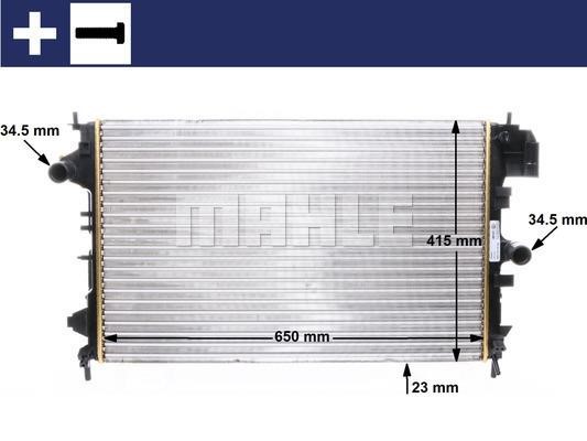 Wilmink Group WG2184007 Radiator, engine cooling WG2184007