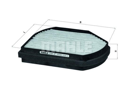 Wilmink Group WG1215649 Activated Carbon Cabin Filter WG1215649