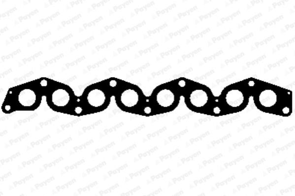 Wilmink Group WG1091050 Gasket common intake and exhaust manifolds WG1091050