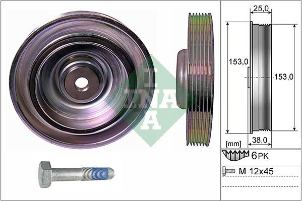 Wilmink Group WG1781156 Belt Pulley Set, crankshaft WG1781156