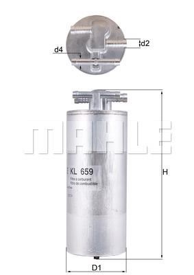 Wilmink Group WG1215091 Fuel filter WG1215091