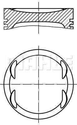 Wilmink Group WG1213483 Piston WG1213483